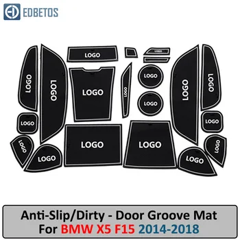 

Door Groove Mat For BMW X5 F15 2014-2018 BMW X6 F16 2015-2019 Anti-Slip Mat Gate Slot Coaster Anti-Dirty Mat