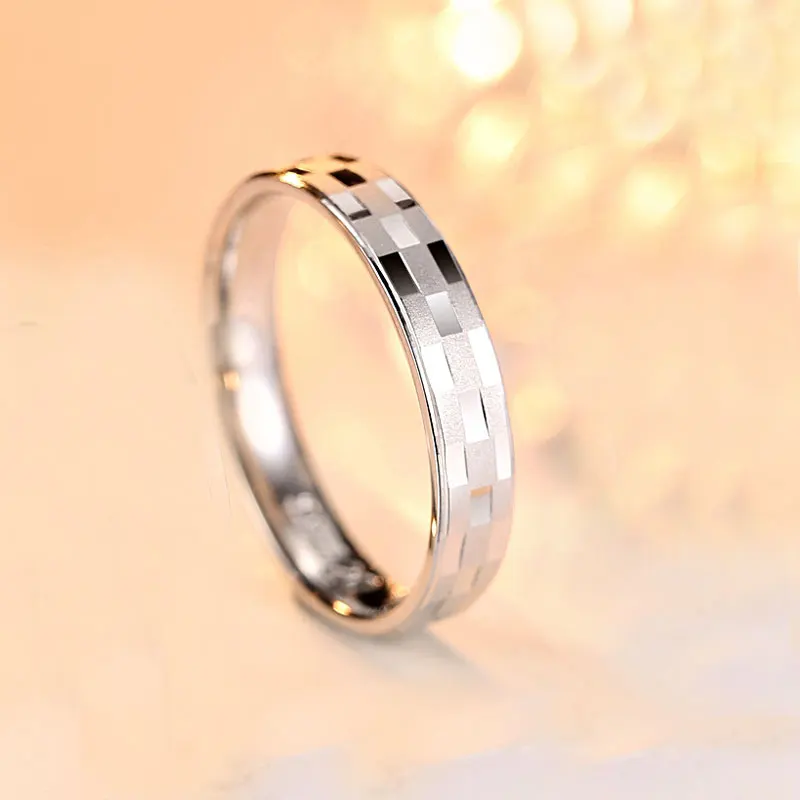 Men Ring-1PC OLOEY, 1 шт., Настоящее 925 пробы, серебряные кольца для женщин и мужчин, Корея, Япония, Простые Кольца для пар, красивые вечерние ювелирные изделия, подарок для влюбленных, YMR942 - Цвет камня: Men Ring-1PC
