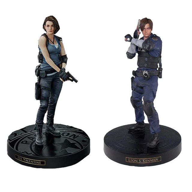 2 Types 1/6 Resident Evil 2 Leon S. Kennedy Jill Valentine Collectible  Action Figure Soldier Set Toy Scale Dolls Models Boys Gift