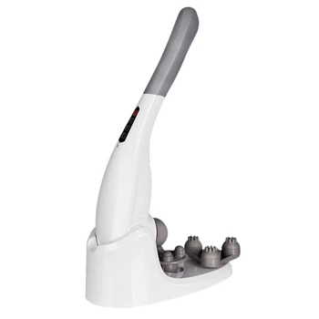 

Full Body Massage Cordless Rechargeable Hand Held Deep Tissue Portable Full Body Massager for Muscles Back Eu Plug