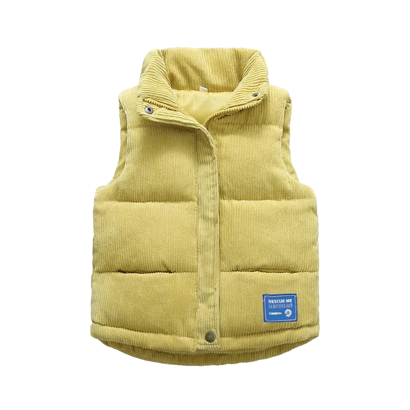Children Vest Corduroy Kids Vest For 2-10 Years