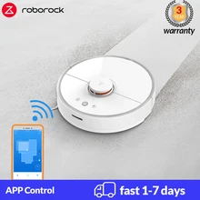 Roborock S50 S55 Xiaomi робот-пылесос 2 для дома mi умный ковер очистка пыли влажная уборка Роботизированная плановая Чистка(China)