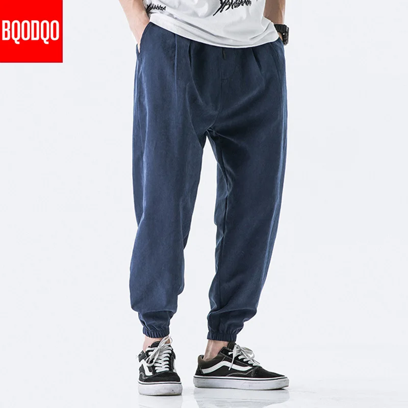 Khaki Autumn Brand Casual Harem Pants Men Hip Hop Cotton Army Joggers Baggy Trouser Japanese Streetwear Harajuk Knit Sweatpants Khaki Autumn Brand Casual Harem Pants Men Hip Hop Cotton Army Joggers Baggy Trouser Japanese Streetwear Harajuk Knit Sweatpants