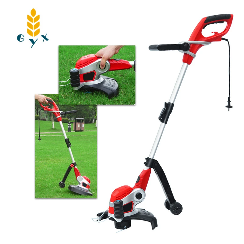 小型電気芝刈り機家庭用プラグイン芝生芝芝芝除草アーティファクト マシンセンター Aliexpress