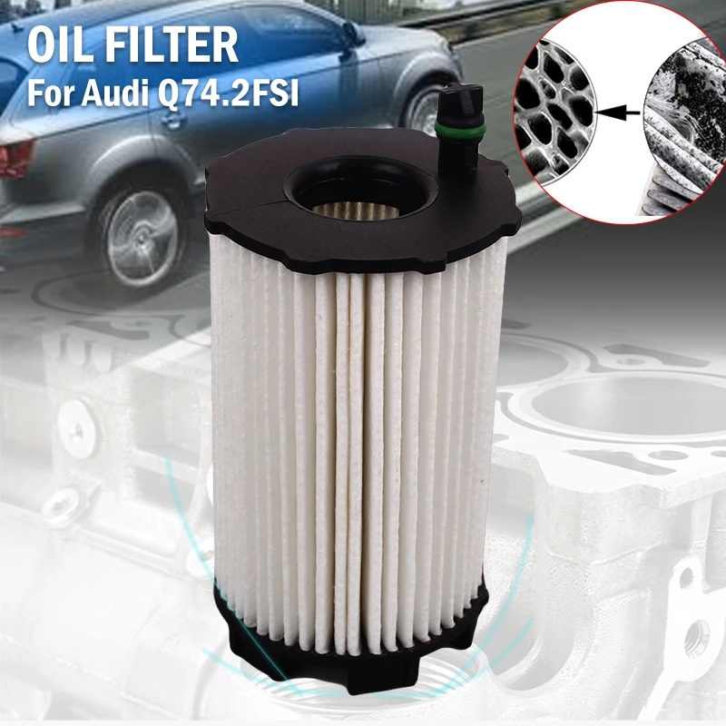 

Vehemo 079198405B Auto Oil Filter For Audi Q7 4.2FSI Oil Filter Smooth Car Replacement Car Oil Filter Fits Multiple Models