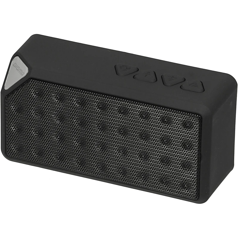 Колонка порт. Digma S-20 черный 4W 1.0 BT(SP204B