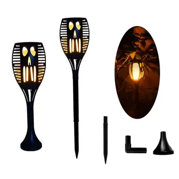 

Skull Fire Light Outdoor Waterproof Flickering Flame Garden Lights Spotlights Landscape Decoration Auto On/Off Dusk to Dawn for