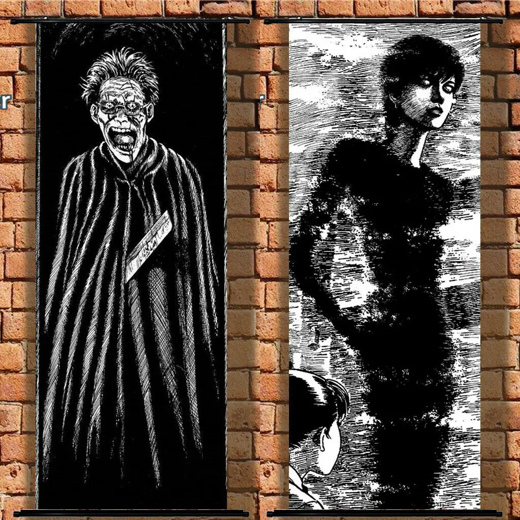 

Cloth Poster Wall Scroll Junji Ito The Beauty of Youth At The Crossroads 105cm