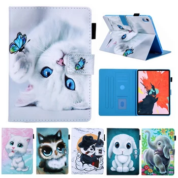 

Case For iPad Air 1 Air 2 5th 6 New iPad 9.7" 2017 2018 case for iPad Pro Cover Smart PU leather Card slot Cartoon cat case