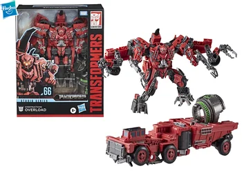 

Hasbro 18 cm Transformation July Book SS66 Overload Trailer for Hercules L-Class Leader PVC Action Devastator Figure model Toys