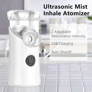 

Nebulizer Portable Health Care Medical Equipment Ultrasonic Mist Atomizer Machine Inhaler Nebulizador Handheld Asthma Respirator