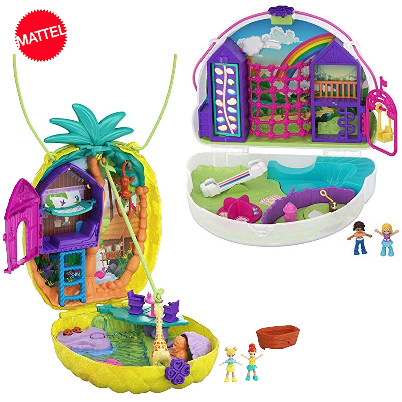 polly pocket pineapple purse
