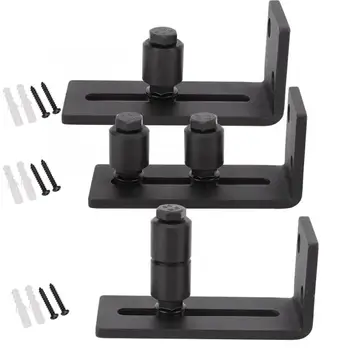 

8 in 1 Carbon Steel Adjustable Sliding Floor Guide For Barn Door Hardware Accessory