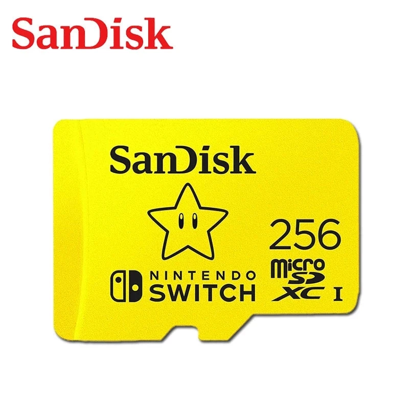 64 gb memory card 100%original SanDisk New style 128GB 64GB 256GB micro SDXC UHS-I memory cards for Nintendo Switch TF card with adapter memory card 8gb Memory Cards