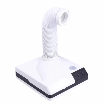 

60W New Strong Nail Dust Collector Suction Dust Cleaner Retractable Elbow Design Fan Nail Vacuum Cleaner Vacuum Cleaner Eu Plug