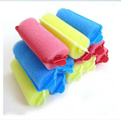 Hair Rollers Magic Sponge Foam Cushion Hair Styling Rollers Curler Curlers Spiral Curls Styling Twist Tools 12 Pcs/Set hair styling tool hair curling tools