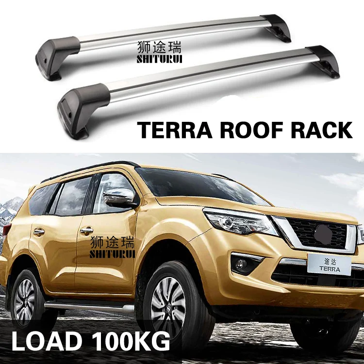 Для Nissan TERRA 2018 2020 багажник на крышу автомобиля лысый участок немой секции