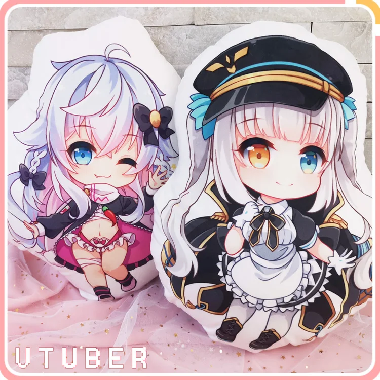 Аниме VTUBER hololive Youtuber Kagura Mea Nano Minato Aqua Косплей Мультяшные плюшевые куклы игрушка