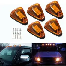 Автомобиль купольный свет пикап грузовик купольный свет черненый крышка желтый свет капот желтый свет крыши свет