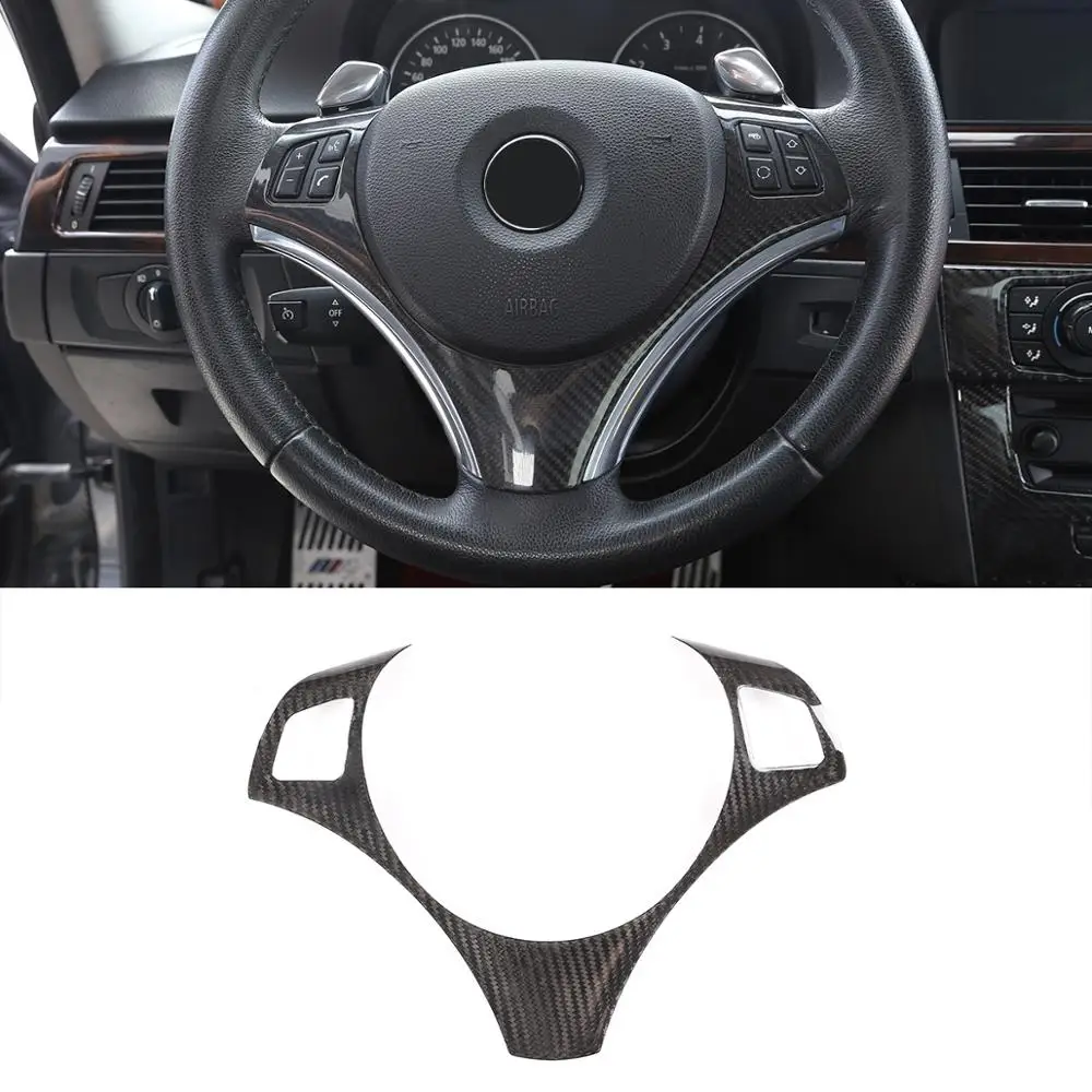 100% натуральное углеродное волокно для BMW E90 3 серии 2005-12 наклейка на колесо