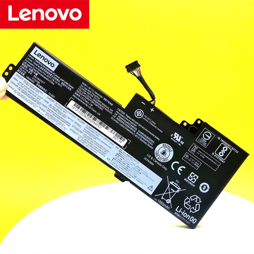 Новый оригинальный аккумулятор для ноутбука Lenovo ThinkPad T470 T480 A475 A285 Series 01AV419 01AV420 01AV421
