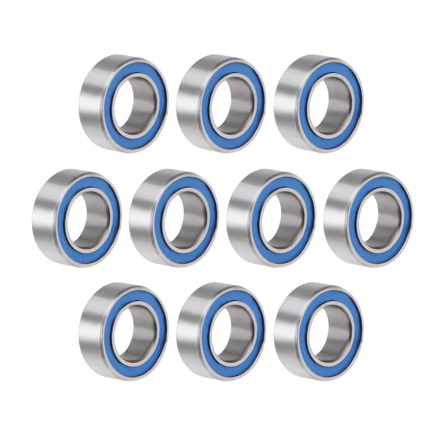 

uxcell MR74-2RS Ball Bearing 4x7x2.5mm Double Sealed ABEC-3 Bearings 10pcs