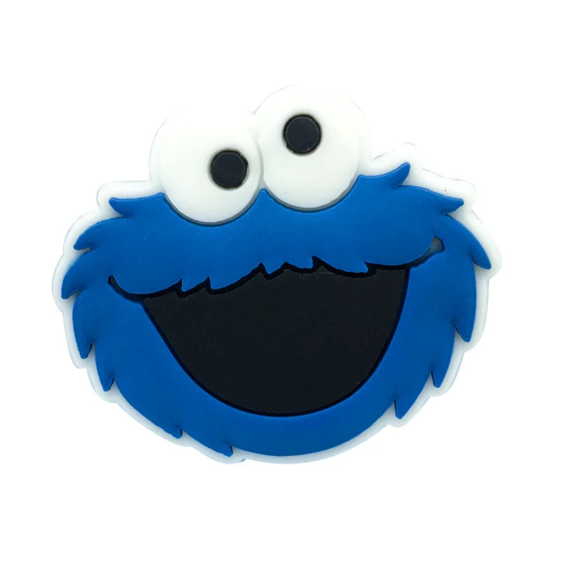 022-14 1 шт. Sesame Street Story Горячие рисунки из мультфильма ПВХ обувь очаровательные аксессуары подходят для обуви браслеты полосы Croc jibz обувь Пряжка Ormaments - Цвет: 022-14