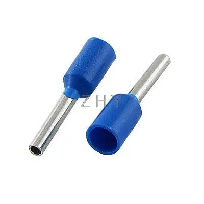 

1000 x 1.5mm Tube Blue Wire Connector Pre Insulated Terminals
