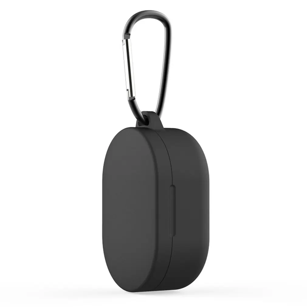 Black Для Red Mi airdots Молодежная версия Чехол для наушников Беспроводная гарнитура защитный рукав крышка коробка для наушников Аксессуары для наушников - Цвет: Black