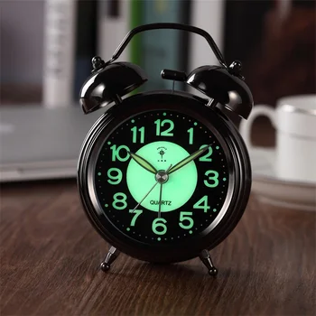 

Luminous Alarm Clock Metal Multi Function Snooze Digital Clock Creative Bedroom Table Clock Reloj Despertador Alarm Clock DA60NZ