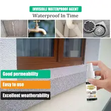 

OUHOE 30ML Waterproof Agent Ceramics Repair Gel Permeable Nano Transparent Spray Glue Bathroom Tile Wall Roof Leaks Repair Caulk