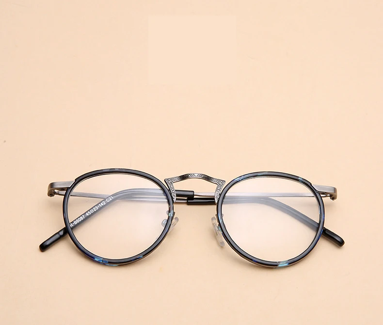 TR90 винтажные круглые очки, оправа для мужчин, Ретро стиль, фирменный дизайн, прозрачные очки для женщин, оптические очки для глаз, оправа для очков, очки