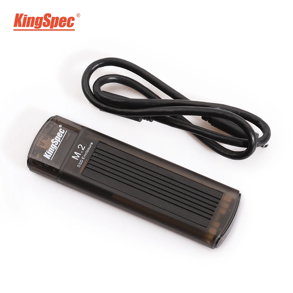 KingSpec NVME M.2 PCIe SSD Корпус чехол type-C 3,1 GEN2 10 Гбит/с SSD Мобильный коробка для жесткого диска внешний корпус для M.2