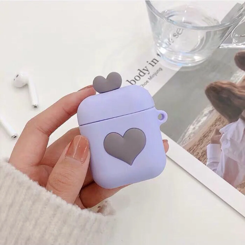 Charging Earphone Case For Air Pods Charging Protective Box Cute Minnie Duck Dog Paw Bags For Apple AirPods 1 2 Headphone Cover