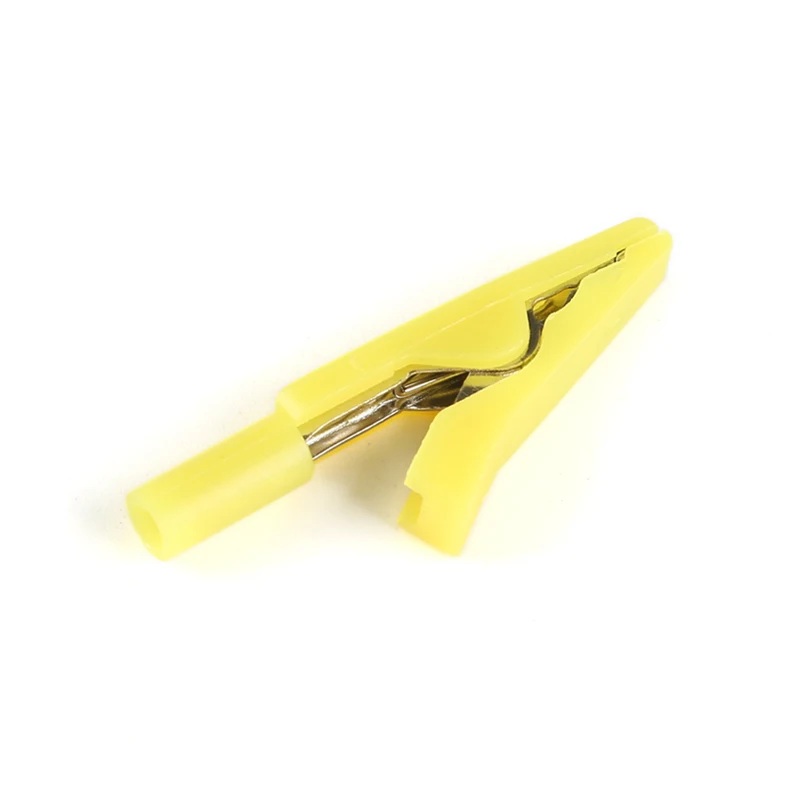 5Pcs Alligator Clips Crocodile Clips With 2mm Socket Banana Jack Test Clamp Wire Clip
