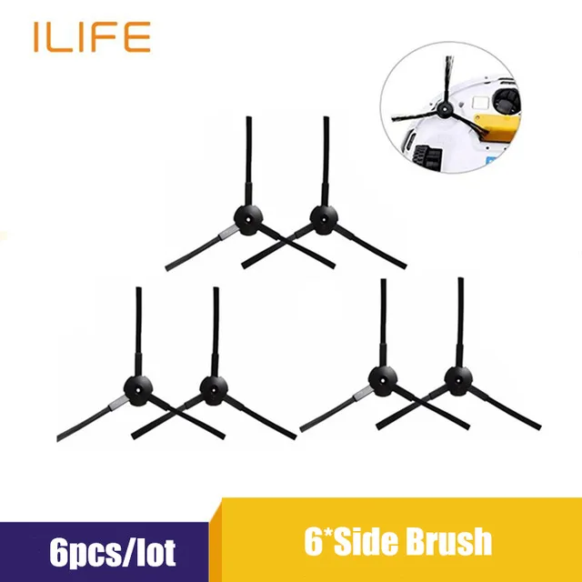 5 Основной пылевой фильтр боковая щетка эффективный Hepa фильтр для ILIFE V5 V5s V3 V3s V5pro V50 V55 X5 V5s Pro Запчасти для робота-пылесоса - Цвет: 5