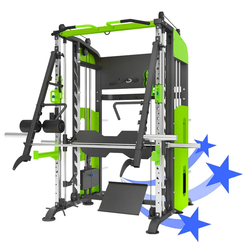 

Multifunctional smith machine cable crossover fitness Gym home