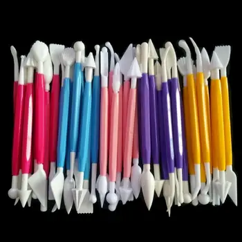 

8pcs Fondant Carving Knife Cake Baking Decorating Sugar Craft DIY Shaping Tool
