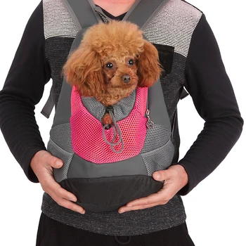 

Outdoor Protable New Pet Carrier Dog Bag Backpack Bleathable Mesh Puppy Shoulder Bag Cat Chest Bag Pet Supplies
