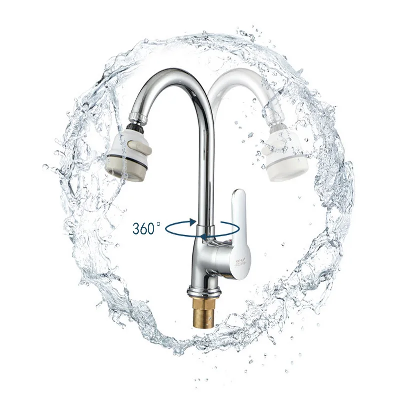 

Kitchen Sink Faucet Two Modes Adjustable Water Filter Water-saving Nozzle Faucet Connector Shower Home Improvement Kitchen