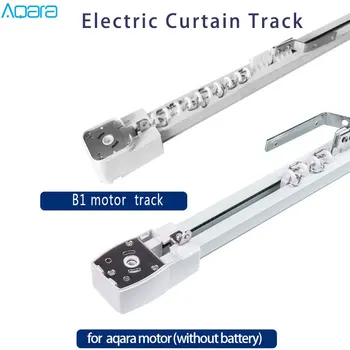 

Smart Electric Curtain Track Customizable Super Quite silence track for aqara motor KT82,DT82 Curtain Motor free ship to russian