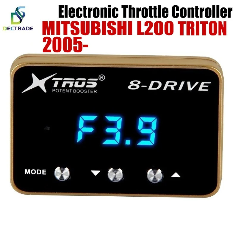 Dectrade Car Electronic Throttle Controller Racing Accelerator Potent Booster For Mitsubishi L200 Triton 2005- Tuning Parts