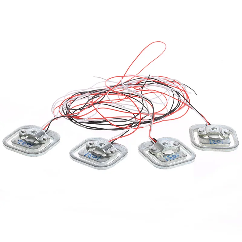

4pcs 50Kg Human Body Scale Weighing Sensor Resistance Strain Half-bridge