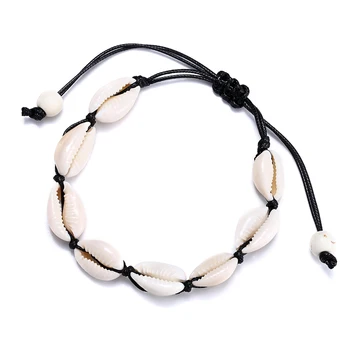 

GC-149 Trendy Natural Seashell Handmade Bracelet For Women Shell Bracelets Beaded Strand Bracelet Charm Jewelry Gift Whlesale