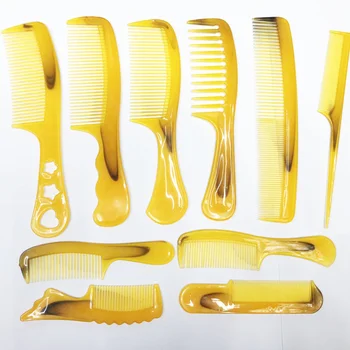 

10pcs of One Set Plastic Hair Comb Durable Comb Portable Hair Groomer Hair Styling Tool With Hair Device for Woman Girl Home Bar