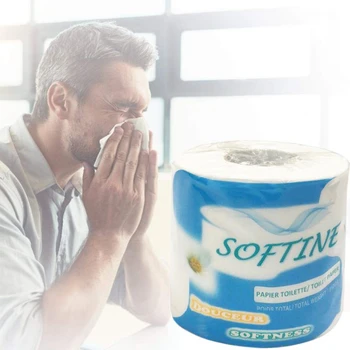 

10PCS Disposable Toilet Paper Portable Facial Tissue Health Cotton Roll Paper Face Cleaning Paper Towel Tissue