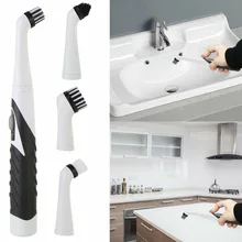 Brosse de nettoyage électrique Ultra sonique, petite brosse de nettoyage pour chaussures, ustensiles de cuisine, salle de bain