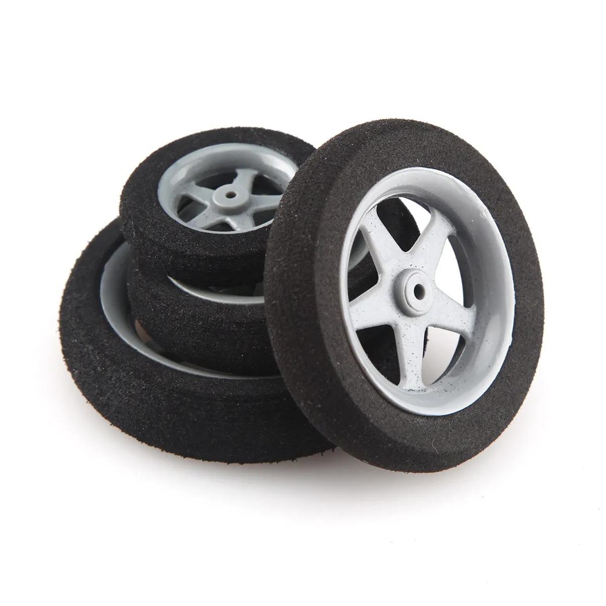 Roues de planeur RC 30-50mm - Lot de 5 couleurs