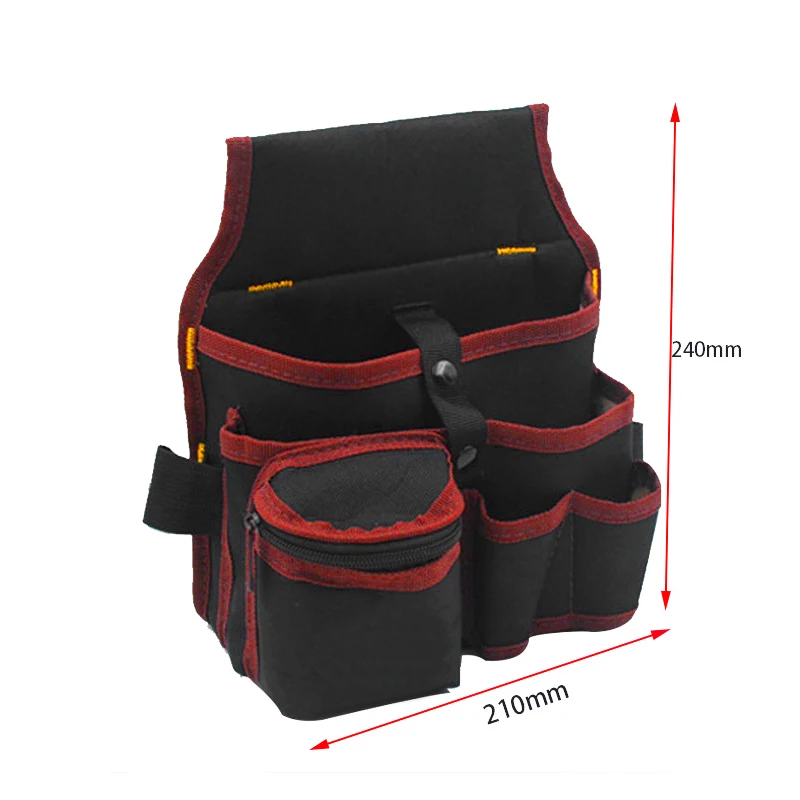 bucket tool bag Multifunctional Tool Pouch Waterproof Hardware Electrician Toolkit Drill Holster Waist Oxford Cloth Wrench Screwdriver Tool Bag best electrician tool bag Tool Storage Items