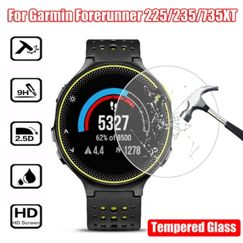 

For Garmin Forerunner 235 225 735XT Protective Film Clear Classic Tempered Glass Screen Protectors 9H Fast Delivery